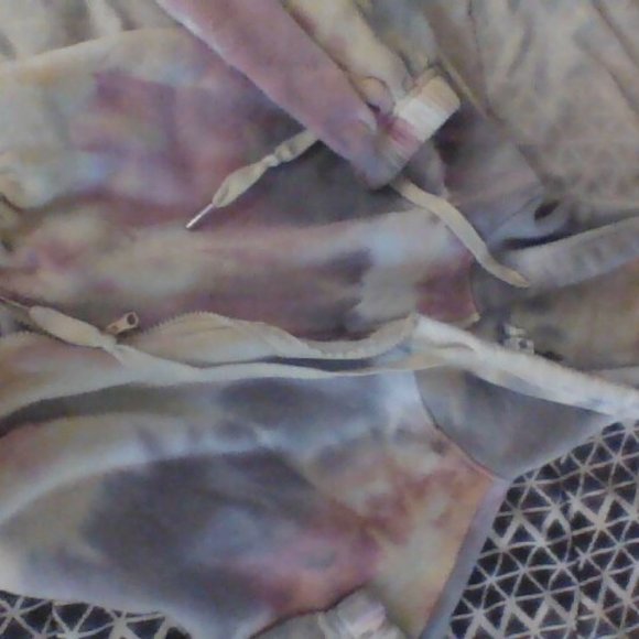 tie dye cropped hoodie - Picture 1 of 1